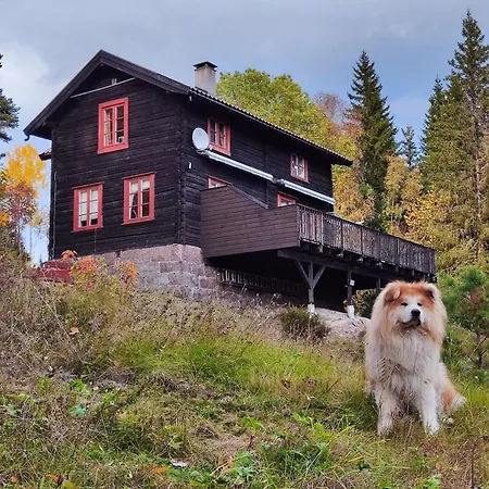 Areholtet Log Cabin, Norway 公寓 Kleppo