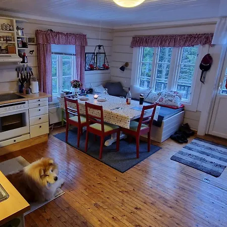 公寓 Areholtet Log Cabin, Norway
